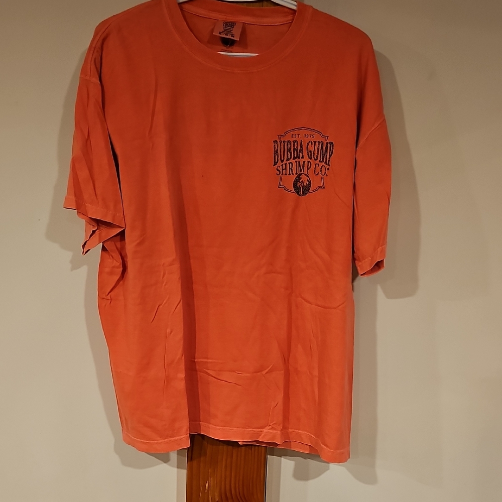 Bubba Gump Shrimp Co. Orange Short Sleeve Tee